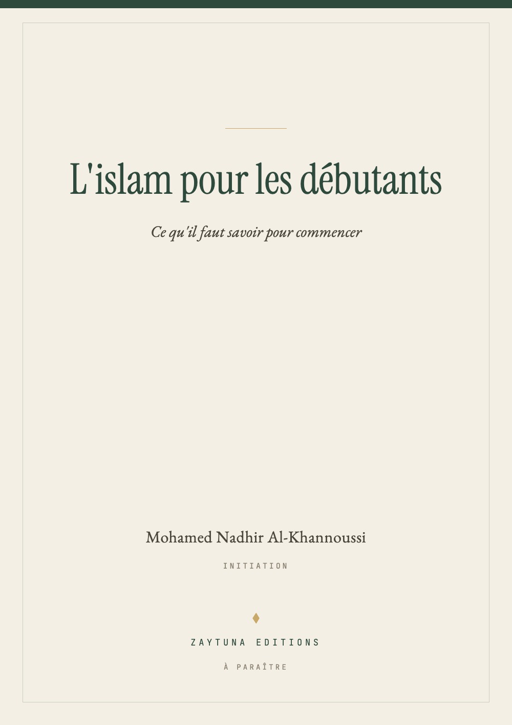 L'islam pour les débutants